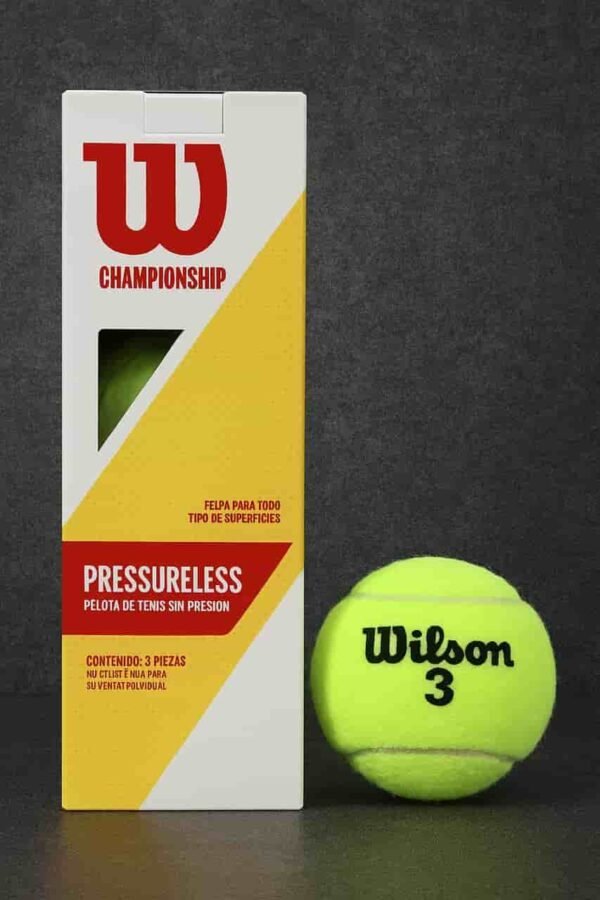 Pelota tenis wilsón despresurizada