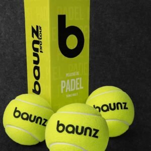 Pelota pádel despresurizada bounz paquete de 3