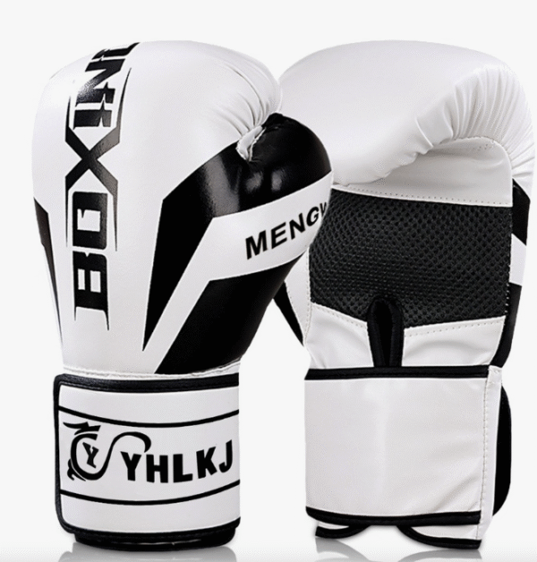 guante de box infantil 8 oz bco/ngo